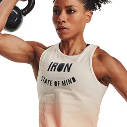 UNDER ARMOUR Project Rock State of Mind Tank T-shirt-picture-25