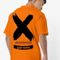 STATUS MANTRA Oversized Typography Printed Pure Cotton T-shirt-image-81