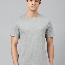 Van Heusen Men V-Neck Raw Edge T-shirt-image-45