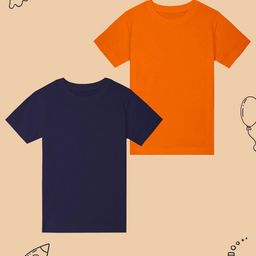 BAESD Boys Pack of 2 Short Sleeves Round Neck T-shirt-image-85