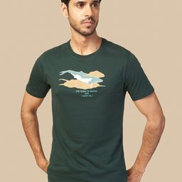 ONE SKY Men Graphic Printed Round Neck T-shirt-image-63