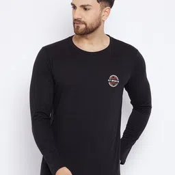 THE MILLION CLUB Long Sleeves Cotton Casual T-shirt-image-84