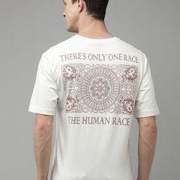 Kryptic Graphic Printed Oversized Pure Cotton T-shirt-image-96