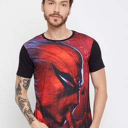 Wear Your Mind SpiderMan Printed Round Neck T-shirt-picture-48