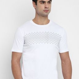 NIVIA Geometric Printed Moisture Wicking T-shirt-image-84