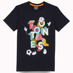 Gini and Jony Boys Typography Printed Raw Edge T-shirt-image-51