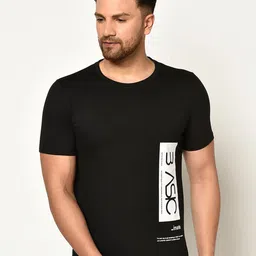 GLITO Typography Printed Cotton T-shirt-picture-17