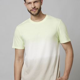 Celio Round Neck Relaxed Fit Knitted Cotton T-Shirt-picture-33
