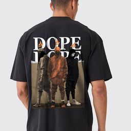 PRONK Round Neck Short Sleeves Printed Pure Cotton T-shirt-image-13