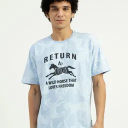 United Colors of Benetton Typography Printed Pure Cotton T-shirt-image-49