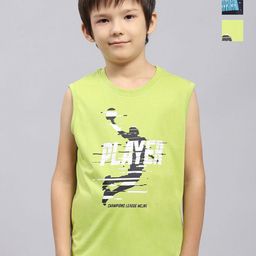 Monte Carlo Boys Typography 2 Printed Pure Cotton Raw Edge T-shirt-image-53