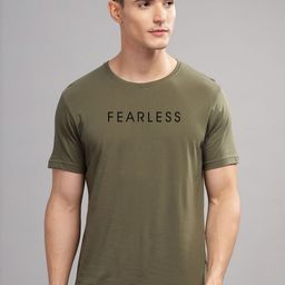 ADRO Men Typography Raw Edge T-shirt-image-34