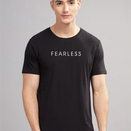 ADRO Men Typography Raw Edge T-shirt-image-96