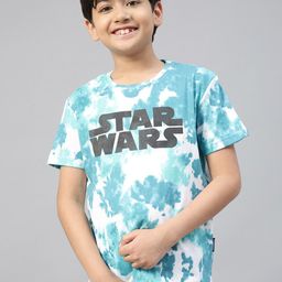 Lil Tomatoes Boys Star Wars Typography Dyed T-shirt-image-17