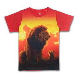 Disney by Wear Your Mind Boys Red & Orange Lion King Printed T-shirt-image-46