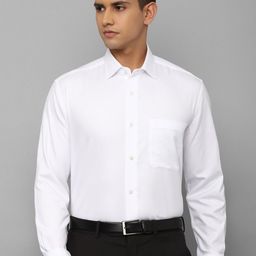 Luxure by Louis Philippe Men Formal Pure Cotton Shirt-image-92