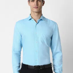 Peter England Regular Fit Formal Shirt-image-45