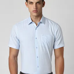 Peter England Cotton Checked Formal Shirt-picture-47