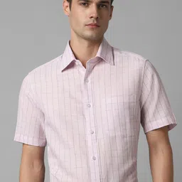 Louis Philippe Classic Opaque Checked Formal Shirt-picture-49