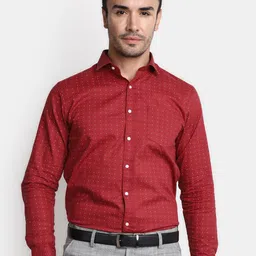 V-Mart Micro Ditsy Printed Formal Shirt-picture-51