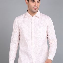 ZNX Clothing Premium Floral Printed Cotton Formal Shirt-image-86