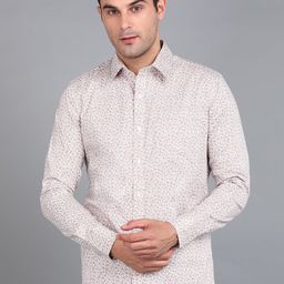 ZNX Clothing Premium Micro Ditsy Printed Cotton Casual Shirt-image-43