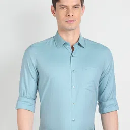 Arrow Slim Fit Pure Cotton Formal Shirt-picture-3