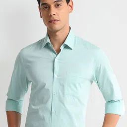 Arrow Dobby Slim Fit Patterned Textured Formal Pure Cotton Shirt-image-32
