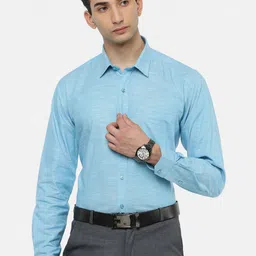 Ramraj Plus Size Spread Collar Cotton Formal Shirt-image-16