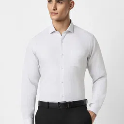 Peter England Cotton Formal Regular Fit Shirt-image-40
