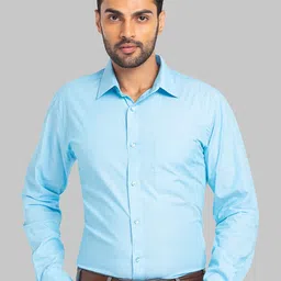 Raymond Slim-Fit Cotton Formal Shirt-image-102