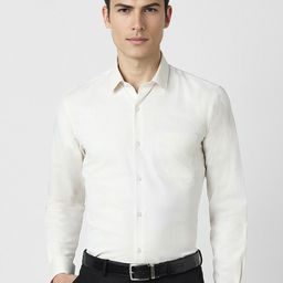 Peter England Spread Collar Slim Fit Formal Shirt-image-90