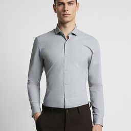 Peter England Slim Fit Micro Ditsy Printed Formal Shirt-image-118