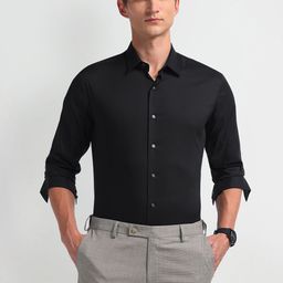 Arrow New York Men Solid Slim Fit Formal Shirt-picture-24
