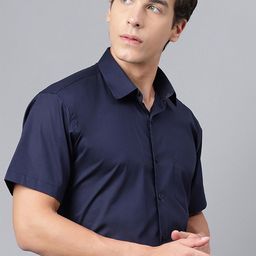Hancock Modern Slim Fit Pure Cotton Formal Shirt-picture-3
