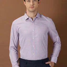 INVICTUS Men Pink Original Slim Fit Opaque Formal Shirt-image-28