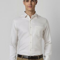 Peter England Elite Pure Cotton Formal Shirt-picture-26