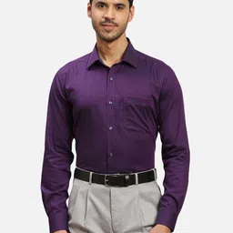 Raymond Cotton Formal Contemporary Fit Shirt-image-55