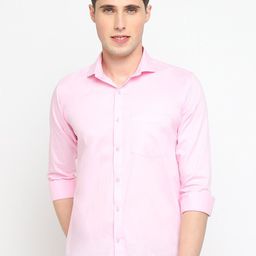 JADEBERRY Spread Collar Classic Sheer Cotton Formal Shirt-image-47