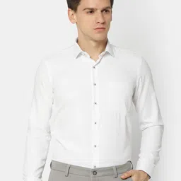 J White by Vmart Spread Collar Cotton Formal Shirt-image-75