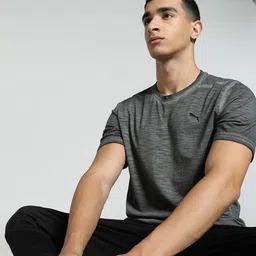 Puma STUDIO FOUNDATION WASH Round Neck T-Shirt-image-45