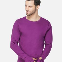 appulse Round Neck Slim Fit Cotton T-shirt-image-43