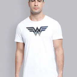Wonder Woman Printed White Tshirt-image-15