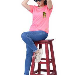 TAJNAN Women Solid V-Neck T-shirt-image-29