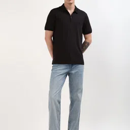 Calvin Klein Men Solid Polo Collar Organic Cotton T-Shirt-image-86