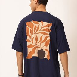 Thomas Scott Round Neck Typography Printed Cotton Oversized T-shirt-picture-20