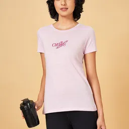Ajile by Pantaloons Typography Printed Pure Cotton T-shirt-image-62