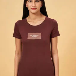 Honey by Pantaloons Typography Printed Round Neck Cotton Casual T-shirt-picture-36