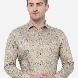 JB STUDIO Men Slim Fit Abstract Printed Formal Shirt-image-49