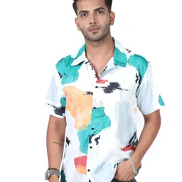 HARPITA Relaxed Conversational Printed Casual Shirt-image-82